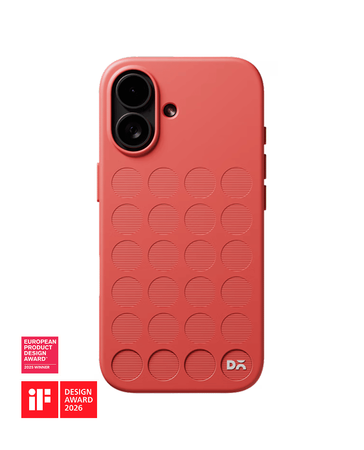 Coral Stack Signature Phone Case Cover for iPhone 17