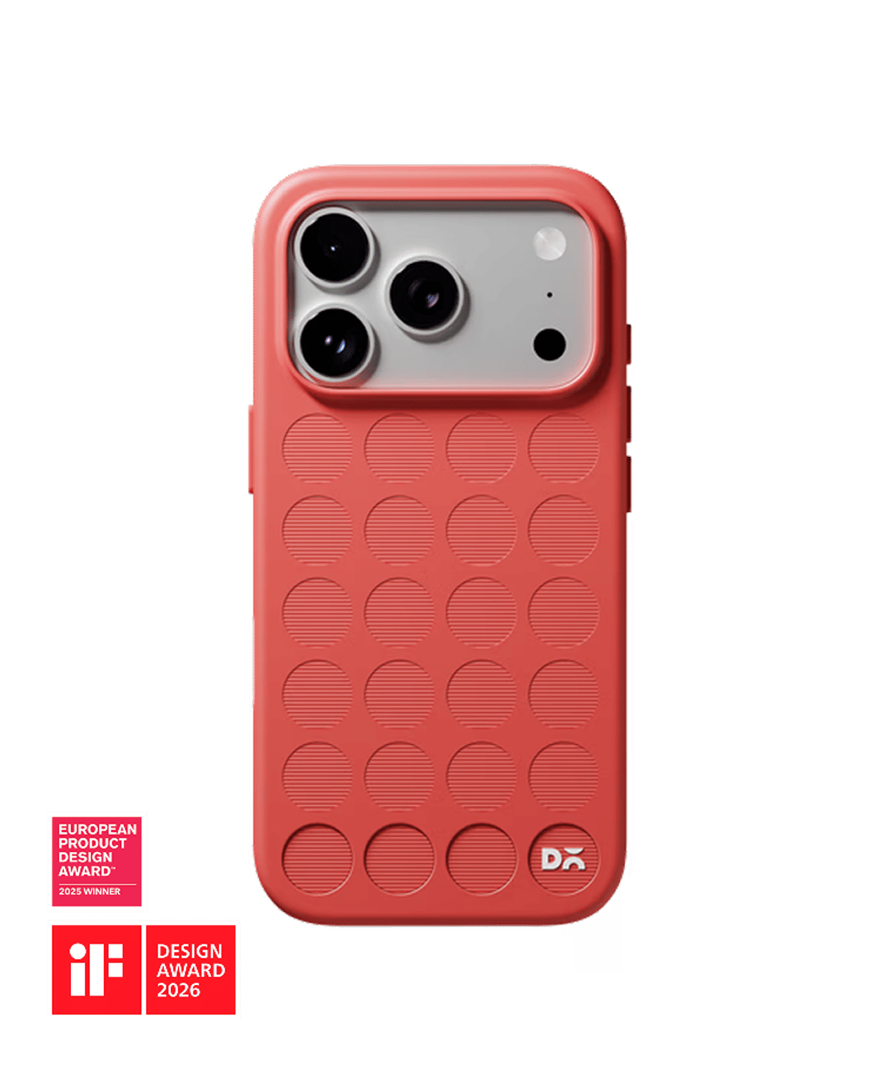 Coral Stack Signature Phone Case Cover for iPhone 17 Pro Max