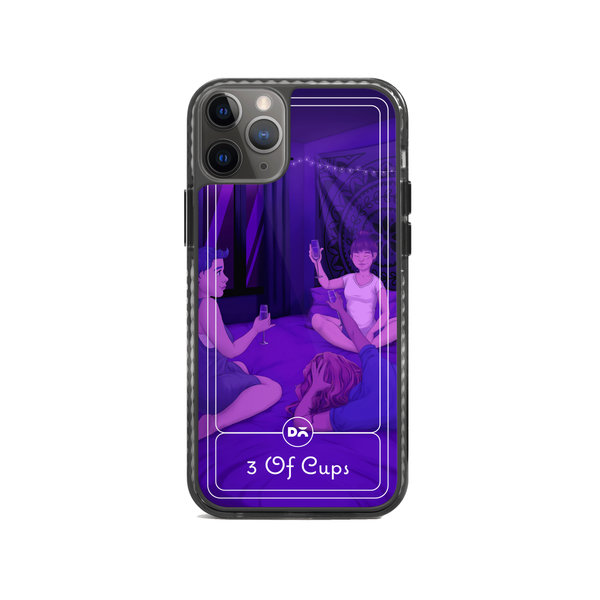 

DailyObjects 3 Of Cups Stride 2.0 Case Cover For iPhone 11 Pro Max