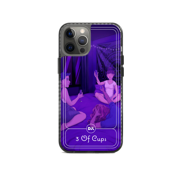 

DailyObjects 3 Of Cups Stride 2.0 Case Cover For iPhone 12 Pro