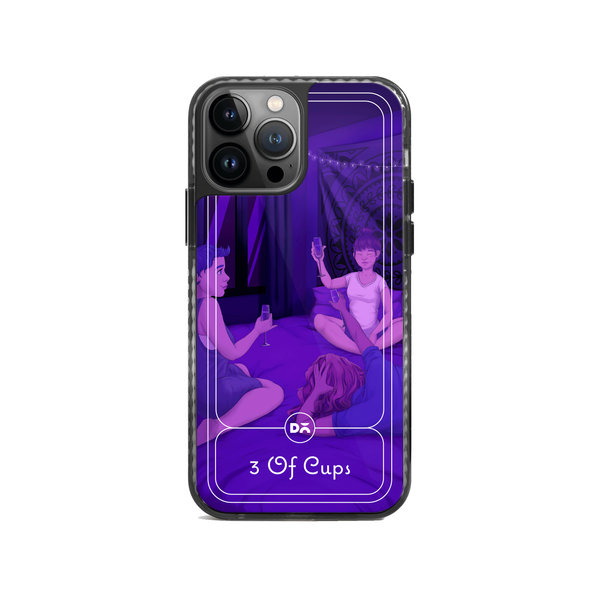 

DailyObjects 3 Of Cups Stride 2.0 Case Cover For iPhone 14 Pro