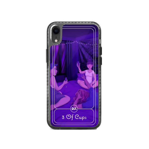 

DailyObjects 3 Of Cups Stride 2.0 Case Cover For iPhone XR