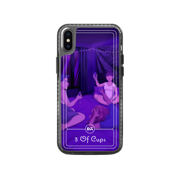 

DailyObjects 3 Of Cups Stride 2.0 Case Cover For iPhone XS