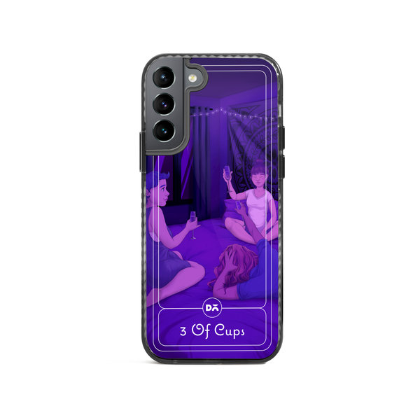 DailyObjects 3 Of Cups Stride 2.0 Case Cover For Samsung Galaxy S22