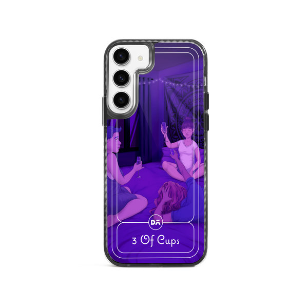 

DailyObjects 3 Of Cups Stride 2.0 Case Cover For Samsung Galaxy S23