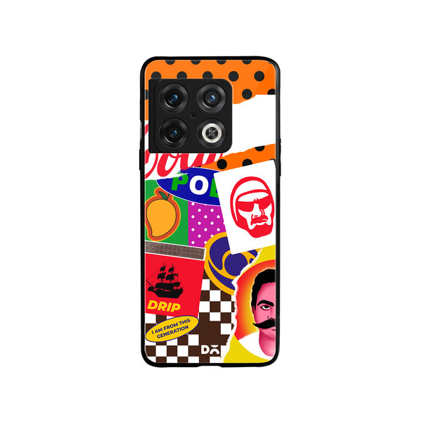 

DailyObjects 90's Rule Glass Case Cover For OnePlus 10 Pro
