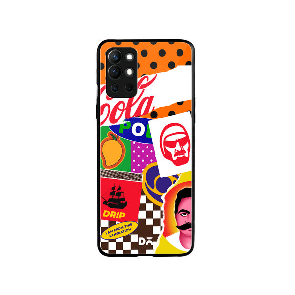 

DailyObjects 90's Rule Glass Case Cover For OnePlus 9R