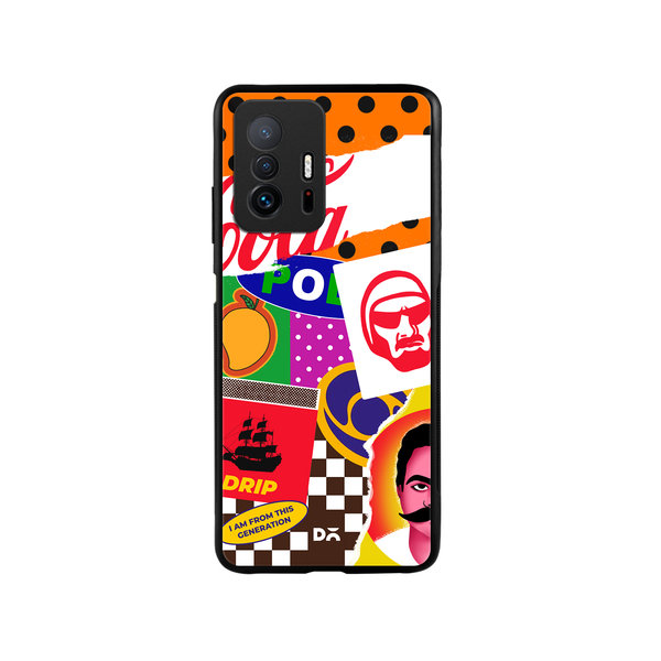

DailyObjects 90's Rule Glass Case Cover For Xiaomi 11T