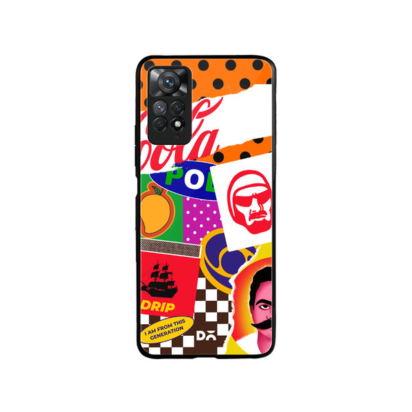 

DailyObjects 90's Rule Glass Case Cover For Xiaomi Redmi Note 11 Pro