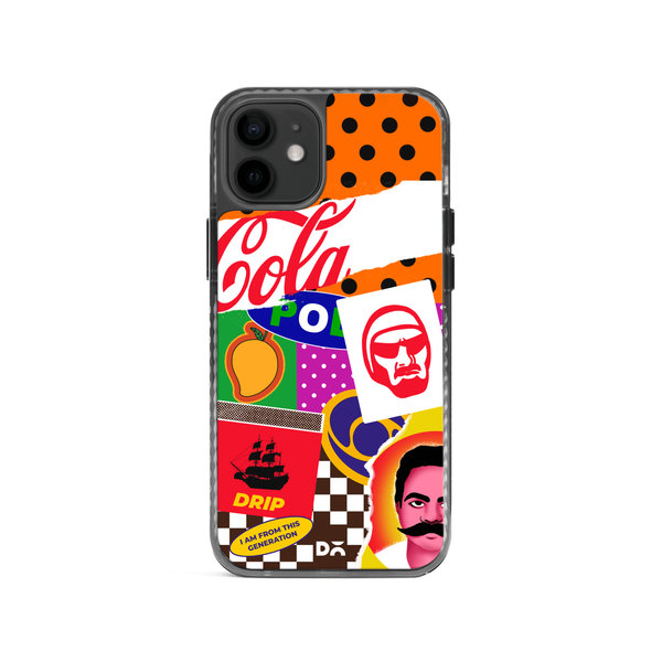 

DailyObjects 90's Rule Stride 2.0 Case Cover For iPhone 12