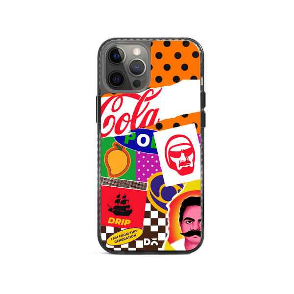 

DailyObjects 90's Rule Stride 2.0 Case Cover For iPhone 12 Pro