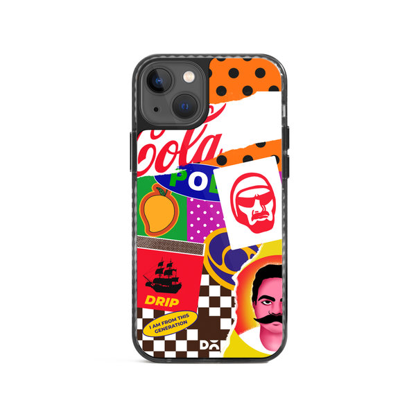 

DailyObjects 90's Rule Stride 2.0 Case Cover For iPhone 15