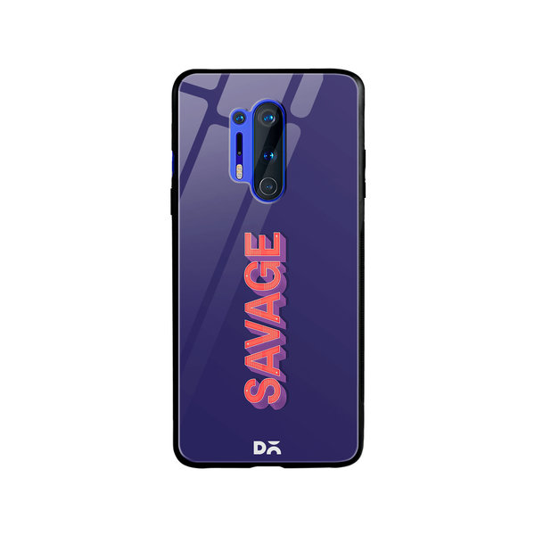 

DailyObjects A Savage Glass Case Cover For OnePlus 8 Pro