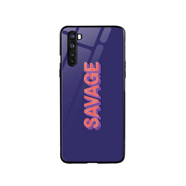 

DailyObjects A Savage Glass Case Cover For OnePlus Nord