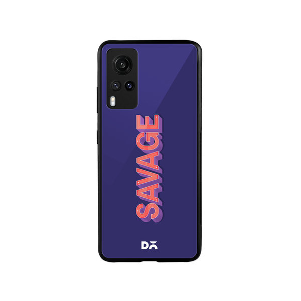 

DailyObjects A Savage Glass Case Cover For Vivo X60
