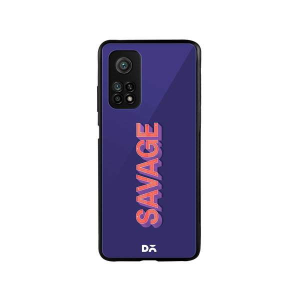 

DailyObjects A Savage Glass Case Cover For Xiaomi Mi 10T