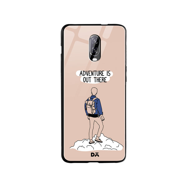 

DailyObjects Adventure Out Glass Case Cover For OnePlus 7