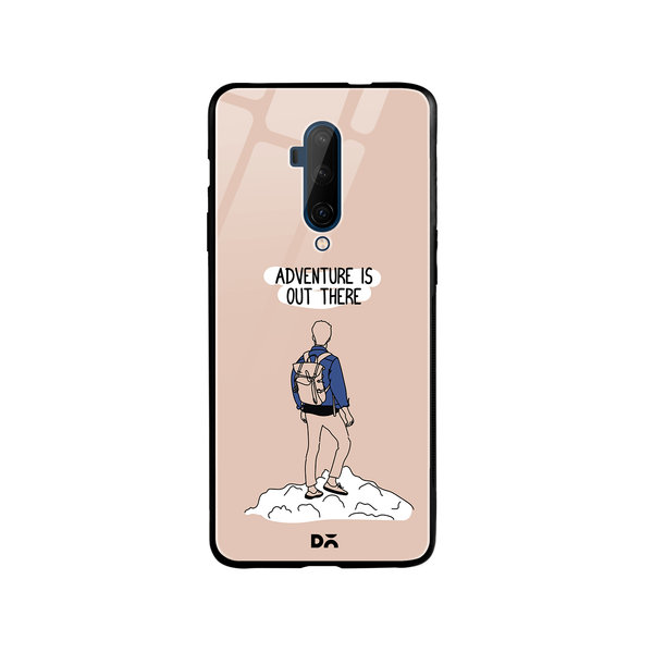 DailyObjects Adventure Out Glass Case Cover For OnePlus 7T Pro