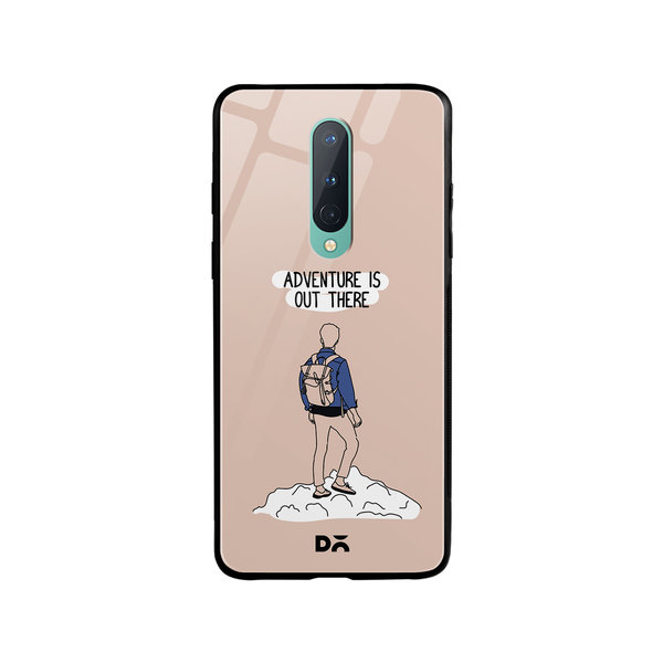 

DailyObjects Adventure Out Glass Case Cover For OnePlus 8