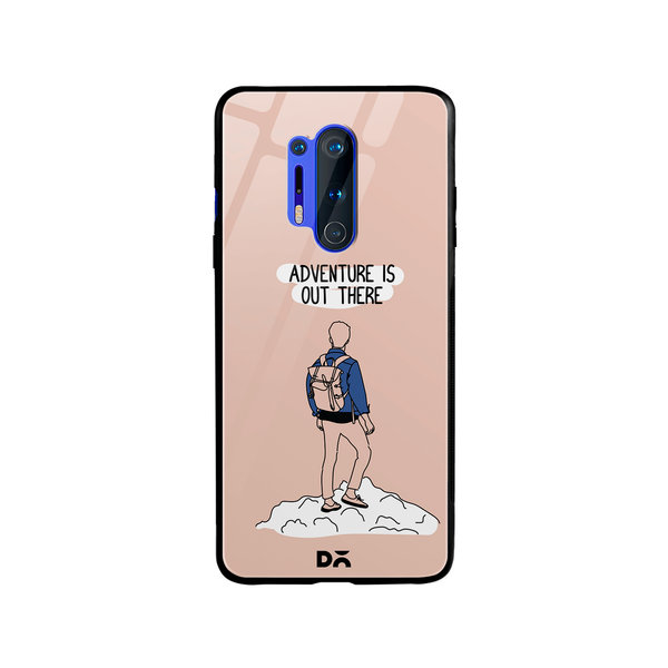 

DailyObjects Adventure Out Glass Case Cover For OnePlus 8 Pro