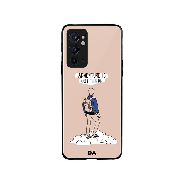 

DailyObjects Adventure Out Glass Case Cover For OnePlus 9RT