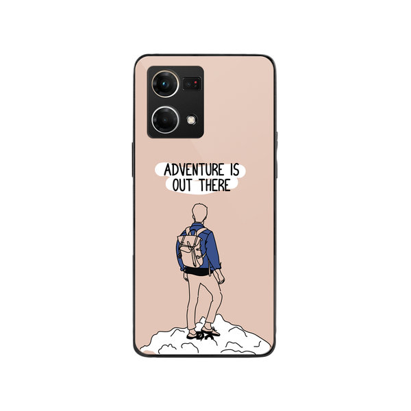 

DailyObjects Adventure Out Glass Case Cover For Oppo F21 Pro