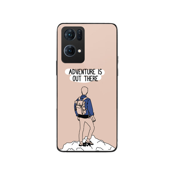 

DailyObjects Adventure Out Glass Case Cover For Oppo Reno 7 Pro