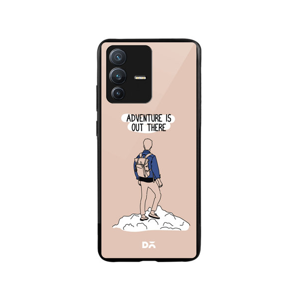 

DailyObjects Adventure Out Glass Case Cover For Vivo V23