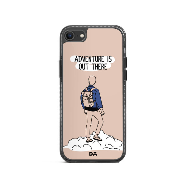 

DailyObjects Adventure Out Stride 2.0 Case Cover For iPhone SE 2020