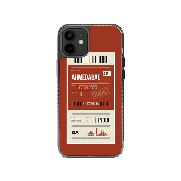 

DailyObjects Ahmedabad City Tag Stride 2.0 Case Cover For iPhone 12