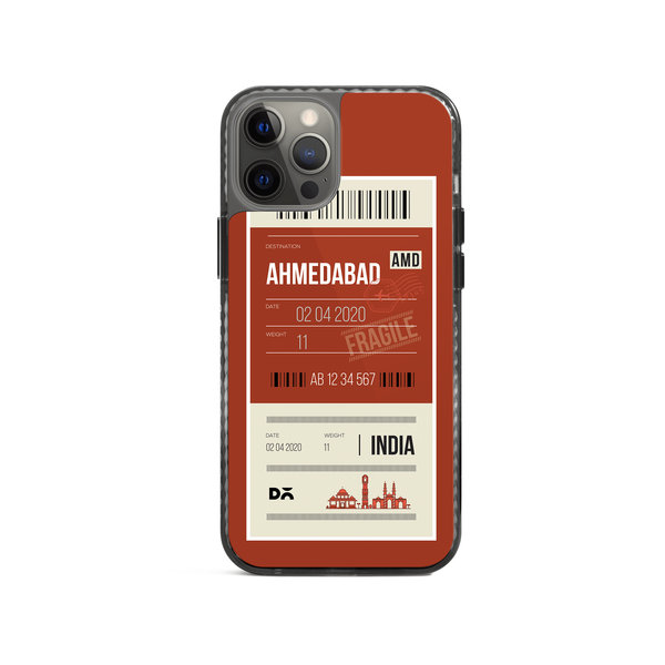

DailyObjects Ahmedabad City Tag Stride 2.0 Case Cover For iPhone 12 Pro