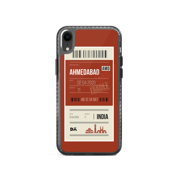 

DailyObjects Ahmedabad City Tag Stride 2.0 Case Cover For iPhone XR