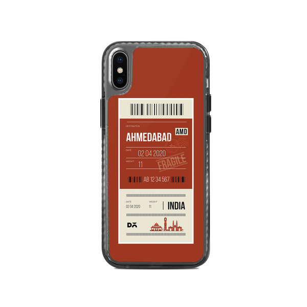 

DailyObjects Ahmedabad City Tag Stride 2.0 Case Cover For iPhone XS