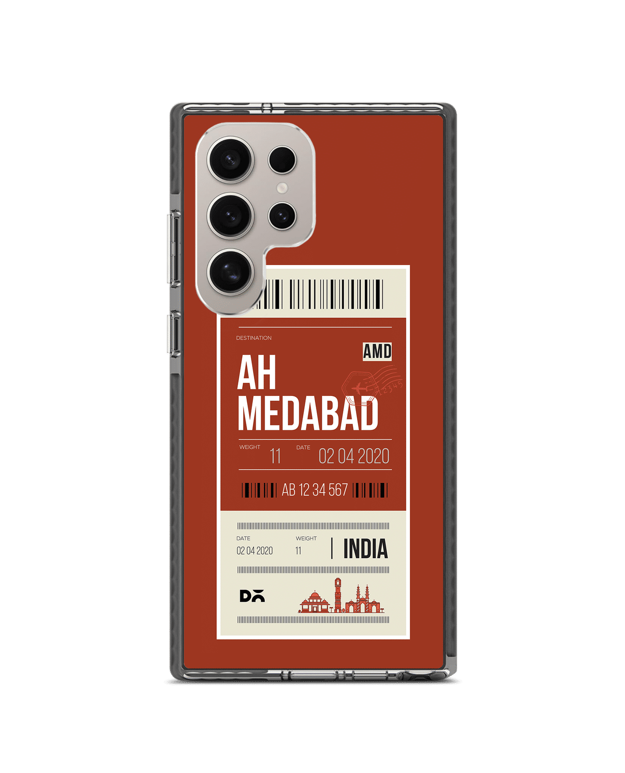 Ahmedabad City Tag Stride 3.0 Magnetic Case Cover For Samsung Galaxy S24 Ultra