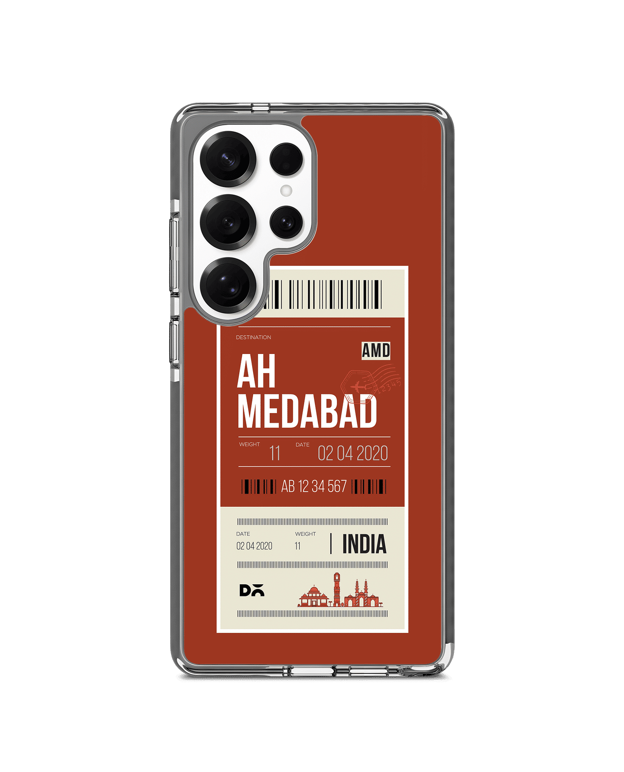 Ahmedabad City Tag Stride 3.0 Magnetic Case Cover For Samsung Galaxy S25 Ultra