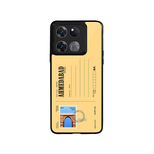 

DailyObjects Ahmedabad Delhi Gate Postcard Glass Case Cover For OnePlus Ace Racing