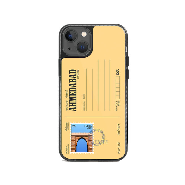 

DailyObjects Ahmedabad Delhi Gate Postcard Stride 2.0 Case Cover For iPhone 15 Plus