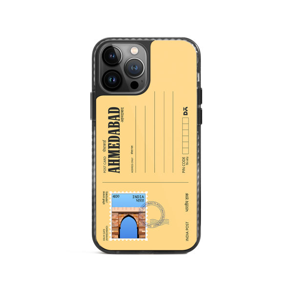 

DailyObjects Ahmedabad Delhi Gate Postcard Stride 2.0 Case Cover For iPhone 15 Pro