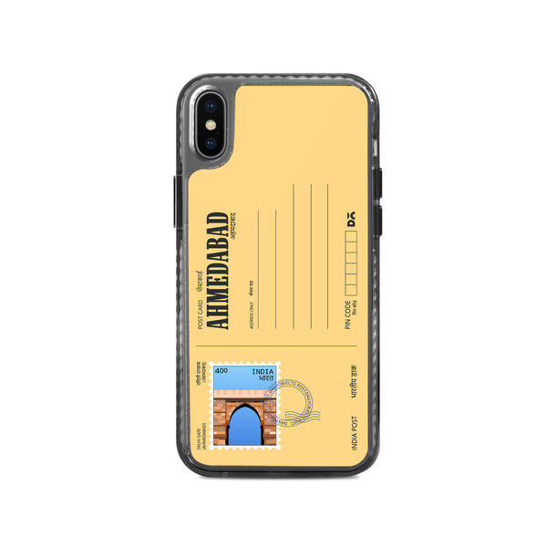 

DailyObjects Ahmedabad Delhi Gate Postcard Stride 2.0 Case Cover For iPhone XS