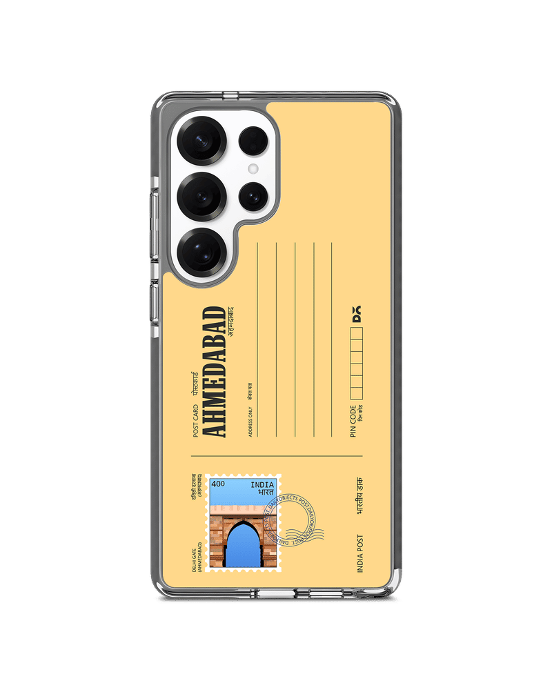 Ahmedabad Delhi Gate Postcard Stride 3.0 Magnetic Case Cover For Samsung Galaxy S25 Ultra