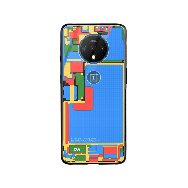 

DailyObjects Ai-Phone Glass Case Cover For OnePlus 7T