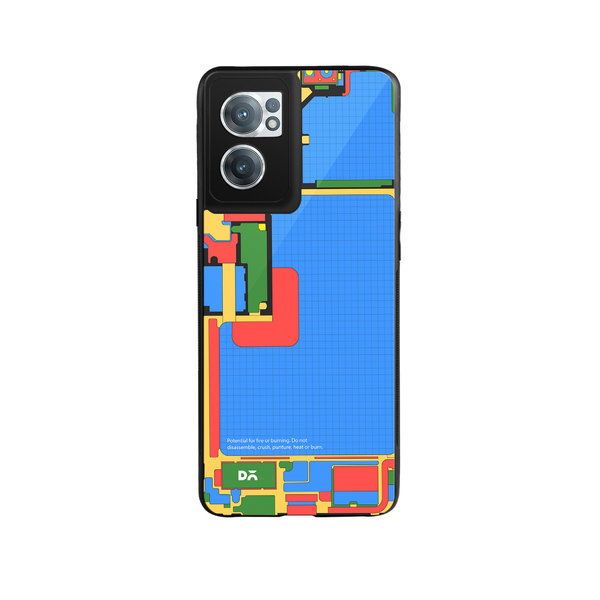

DailyObjects Ai-Phone Glass Case Cover For OnePlus Nord CE 2