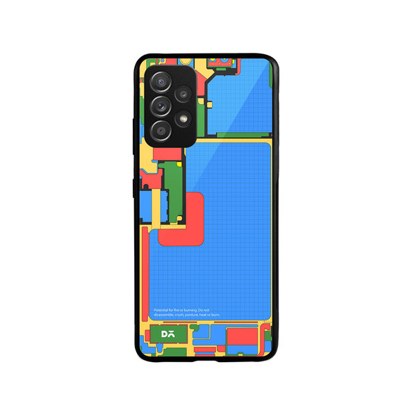 

DailyObjects Ai-Phone Glass Case Cover For Samsung Galaxy A73