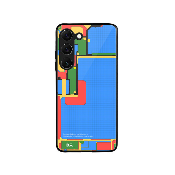 

DailyObjects Ai-Phone Glass Case Cover For Samsung Galaxy S23