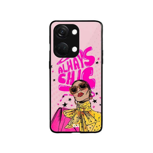 

DailyObjects Always Chic Glass Case Cover For OnePlus Nord 3