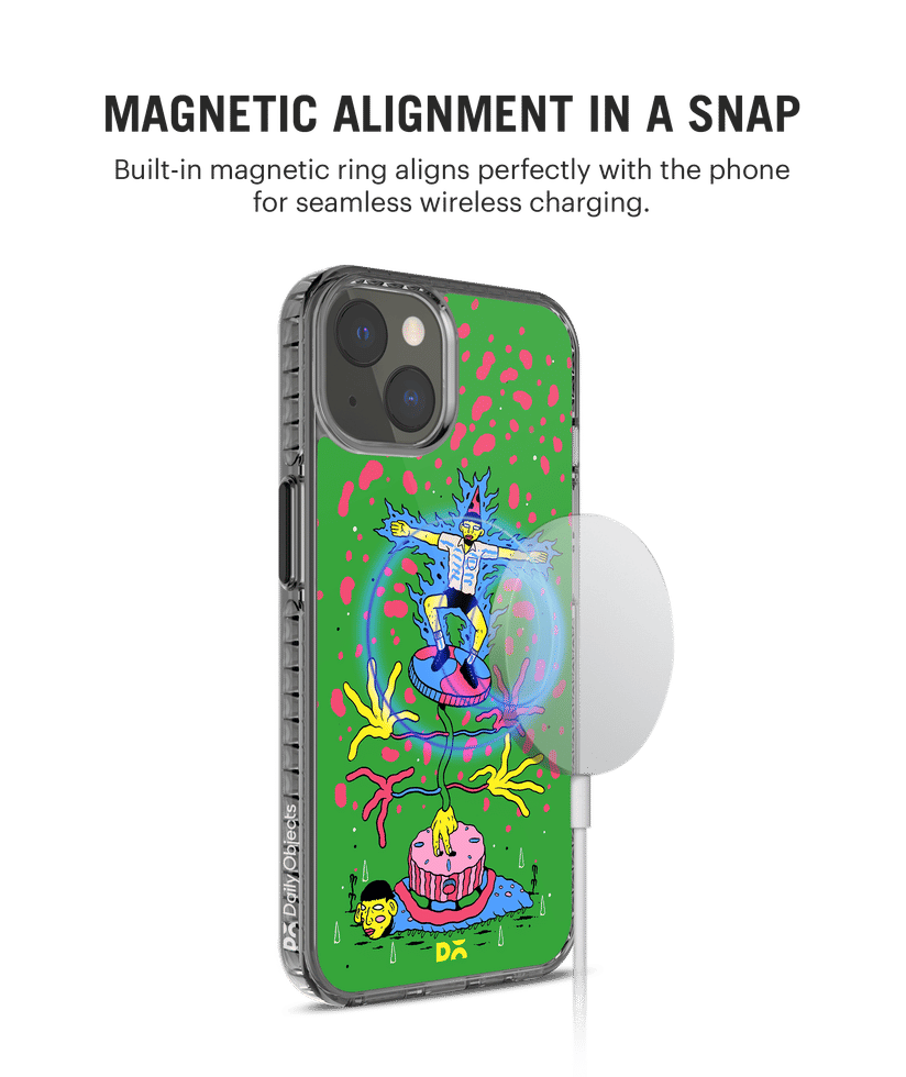 Always on Time Stride MagSafe Case Cover For iPhone 15