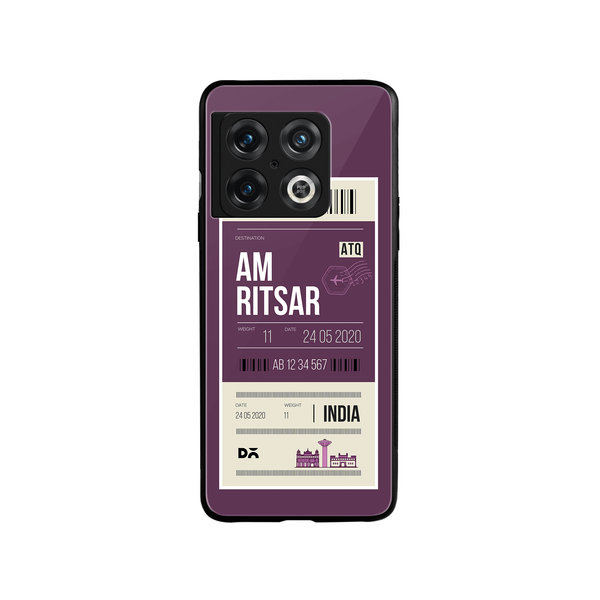 

DailyObjects Amritsar City Tag Glass Case Cover For OnePlus 10 Pro