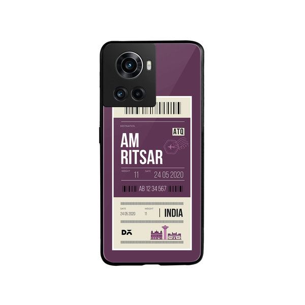

DailyObjects Amritsar City Tag Glass Case Cover For OnePlus 10R
