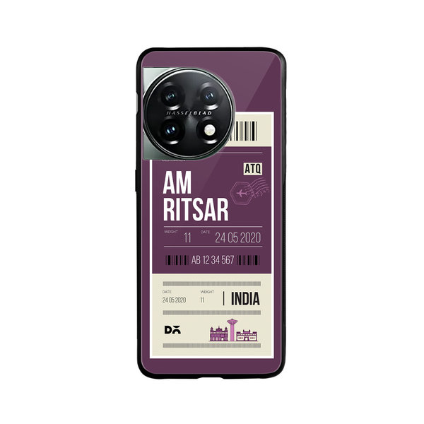 

DailyObjects Amritsar City Tag Glass Case Cover For OnePlus 11 5G