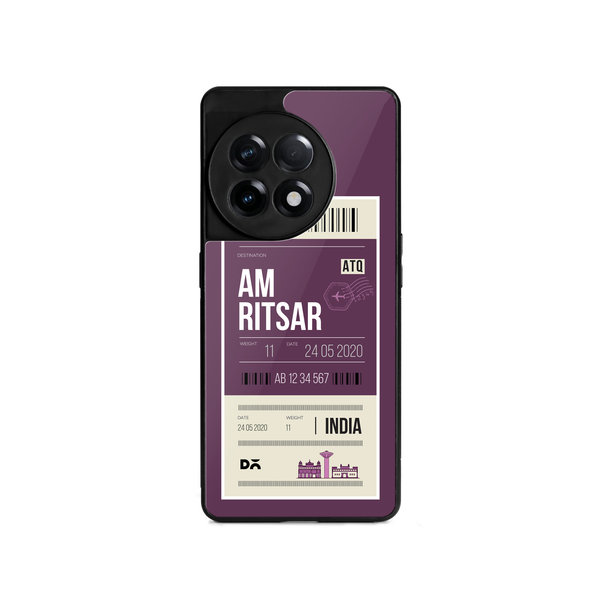 

DailyObjects Amritsar City Tag Glass Case Cover For OnePlus 11R